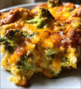 Weeknight Broccoli Cheese Casserole Recipe