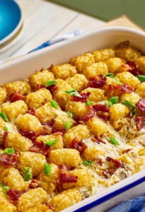 Ranch Lover Chicken Bacon Ranch Tater Tot Casserole Recipe