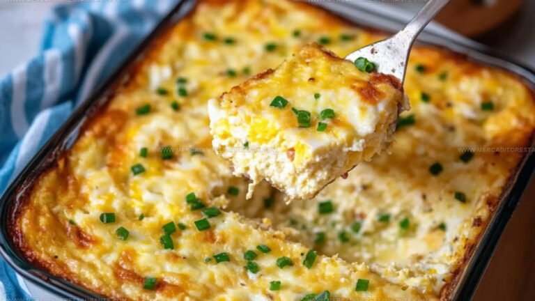 Veggie Loaded Cottage Cheese Egg Bake Recipe