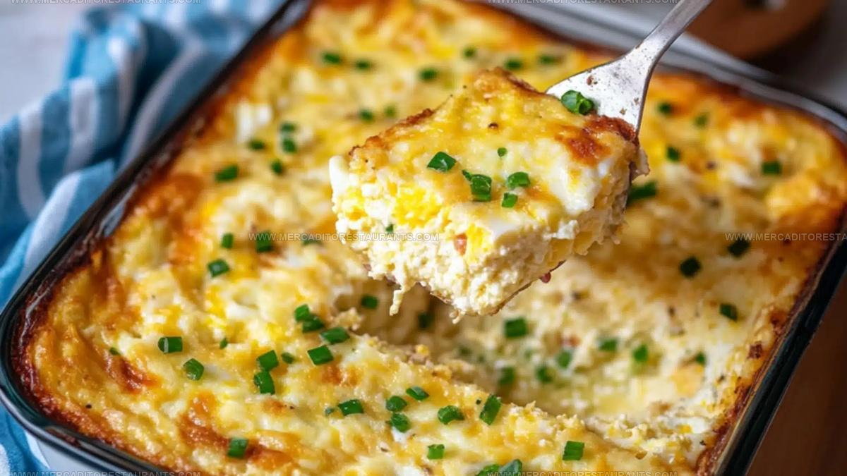 Veggie Loaded Cottage Cheese Egg Bake Recipe