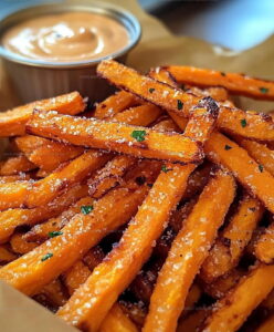 Crispy Oven Baked Sweet Potato Fries Recipe