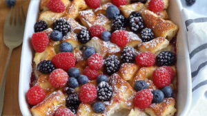Berry-Filled French Toast Casserole Recipe