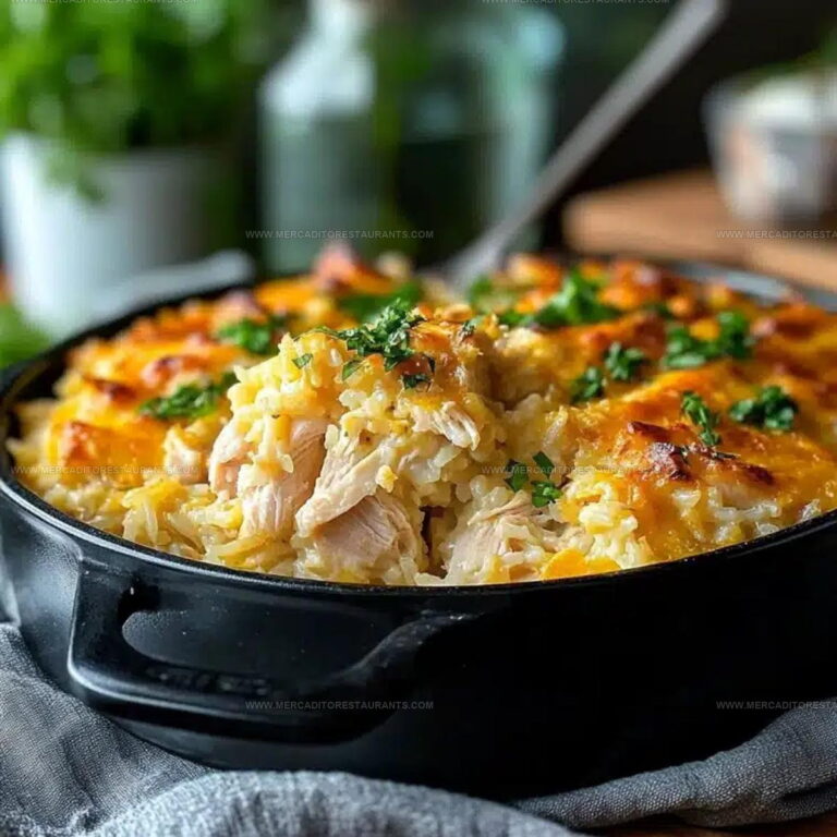 Comfort Style Angel Chicken Rice Casserole Recipe