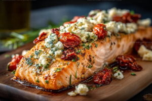 Mediterranean Baked Salmon Recipe