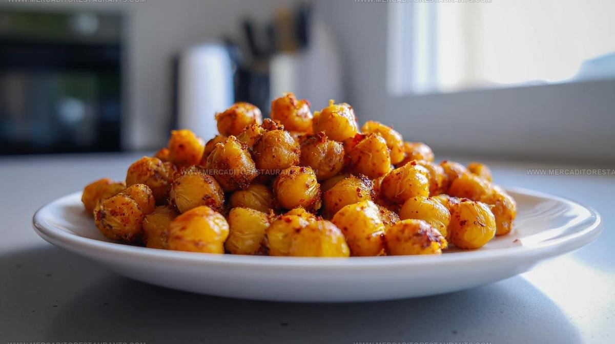 Crispy Roasted Chickpeas Recipe