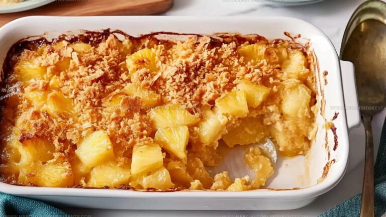 Southern Pineapple Casserole Recipe