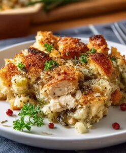 Chicken Stuffing Casserole Recipe