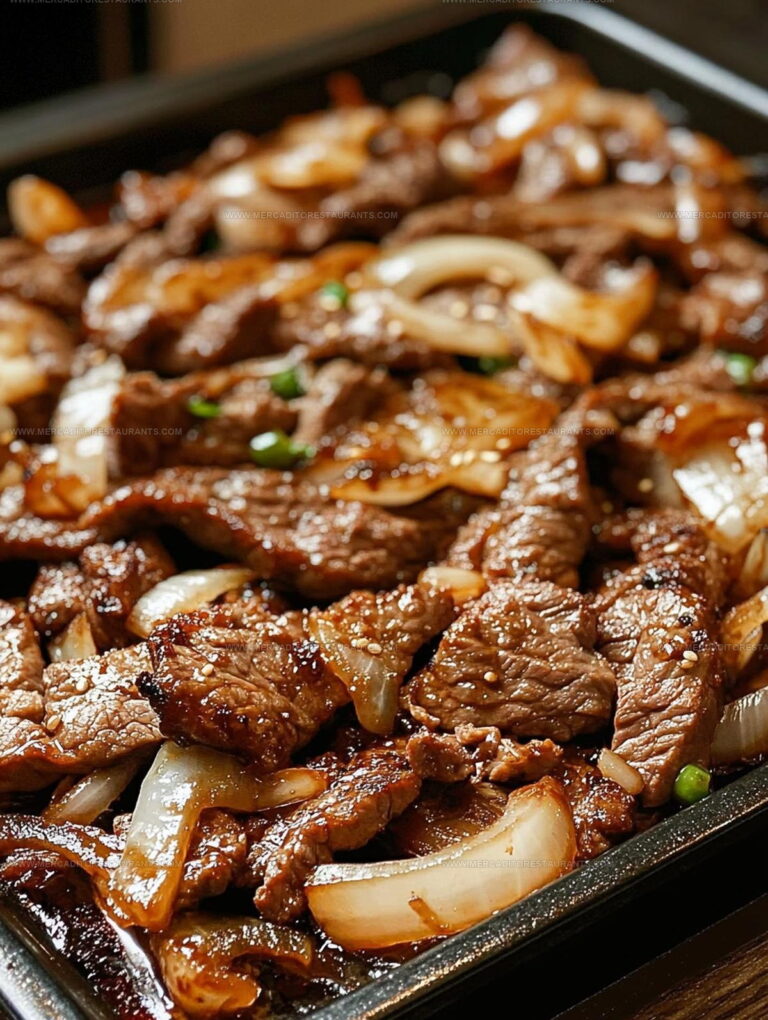 Easy Sheet Pan Beef Bulgogi Recipe