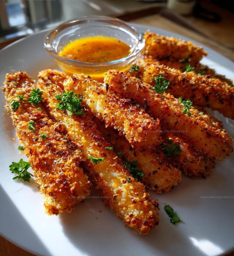 Crispy Baked Fish Sticks Recipe
