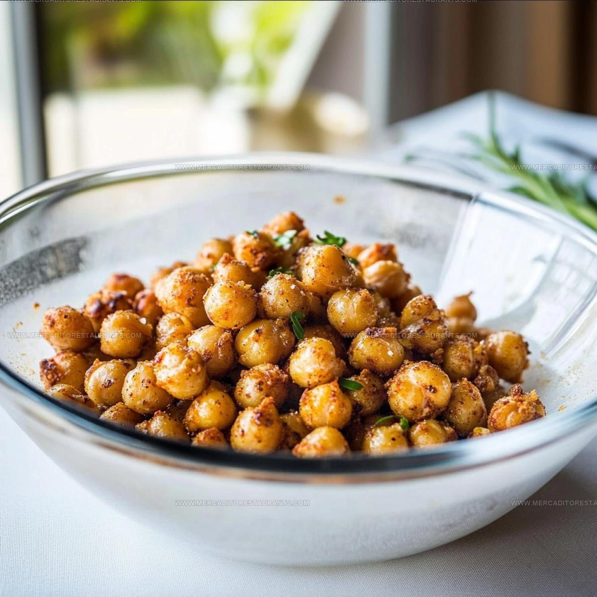 Protein Ranch Roasted Chickpeas Recipe