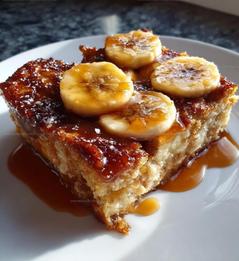 Brown Sugar Banana French Toast Casserole Recipe