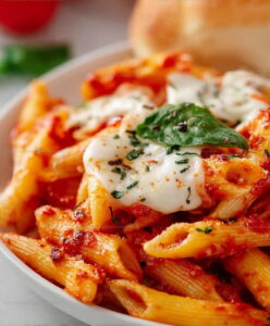 Baked Mostaccioli Recipe