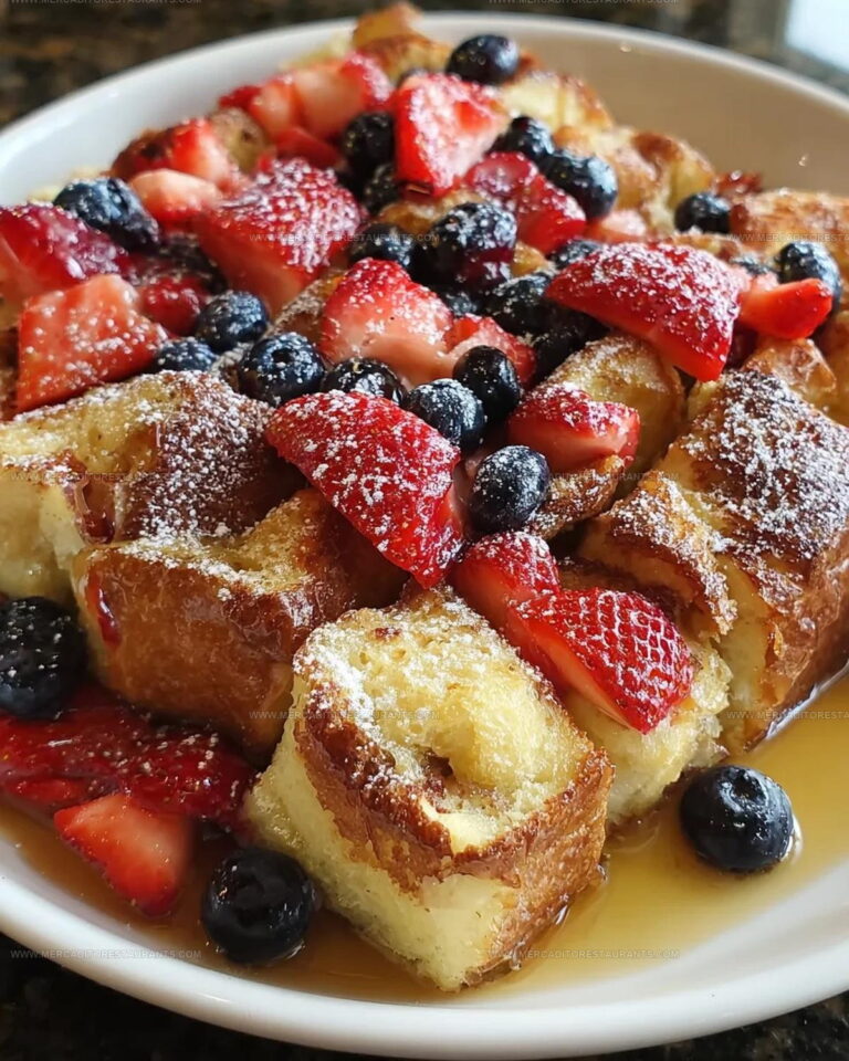 Overnight Berry French Toast Casserole Recipe