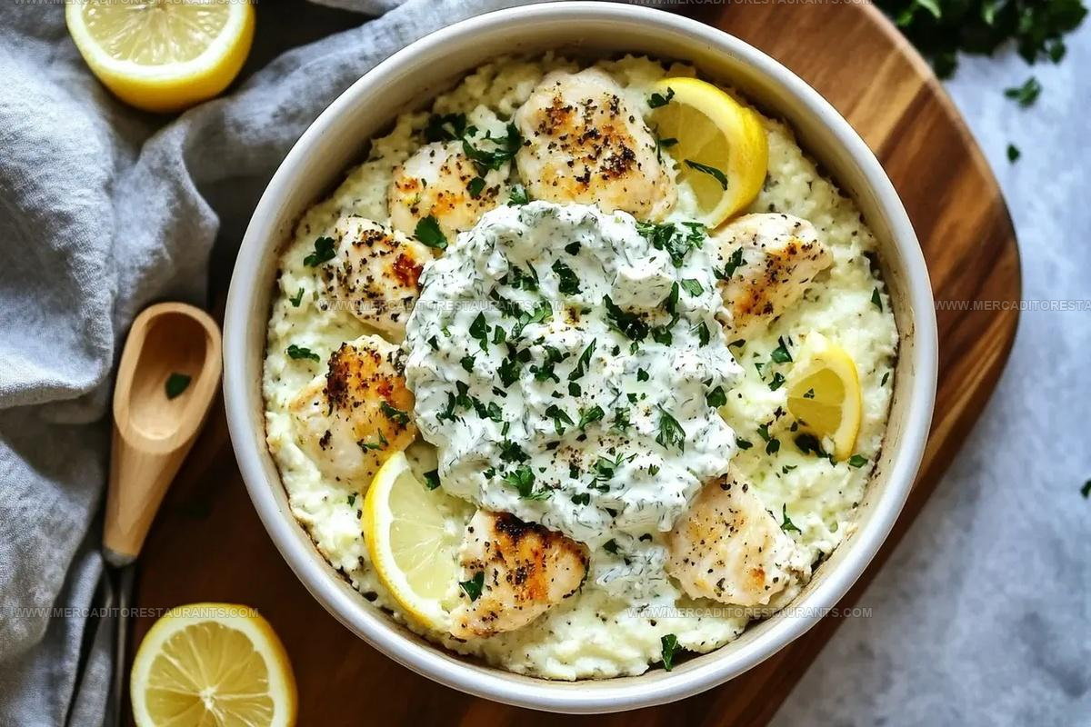 Dump And Bake Chicken Tzatziki Casserole Recipe