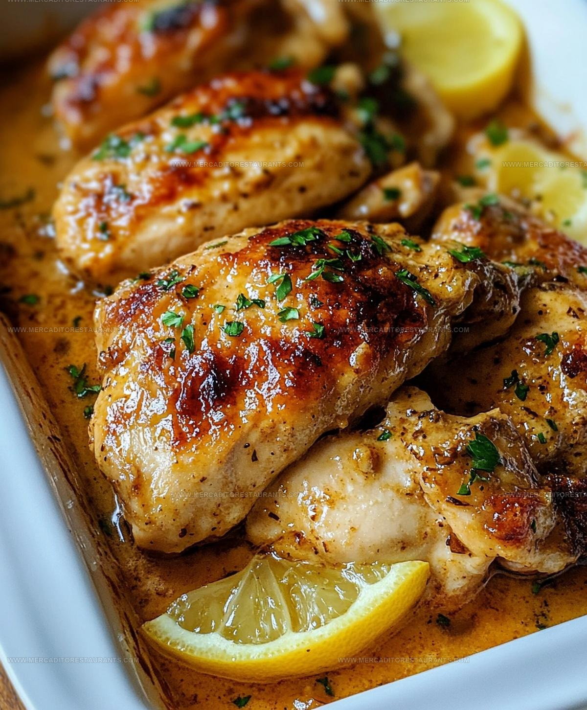 Baked Lemon Butter Chicken Recipe