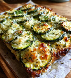 Simple Baked Zucchini And Cheese Recipe