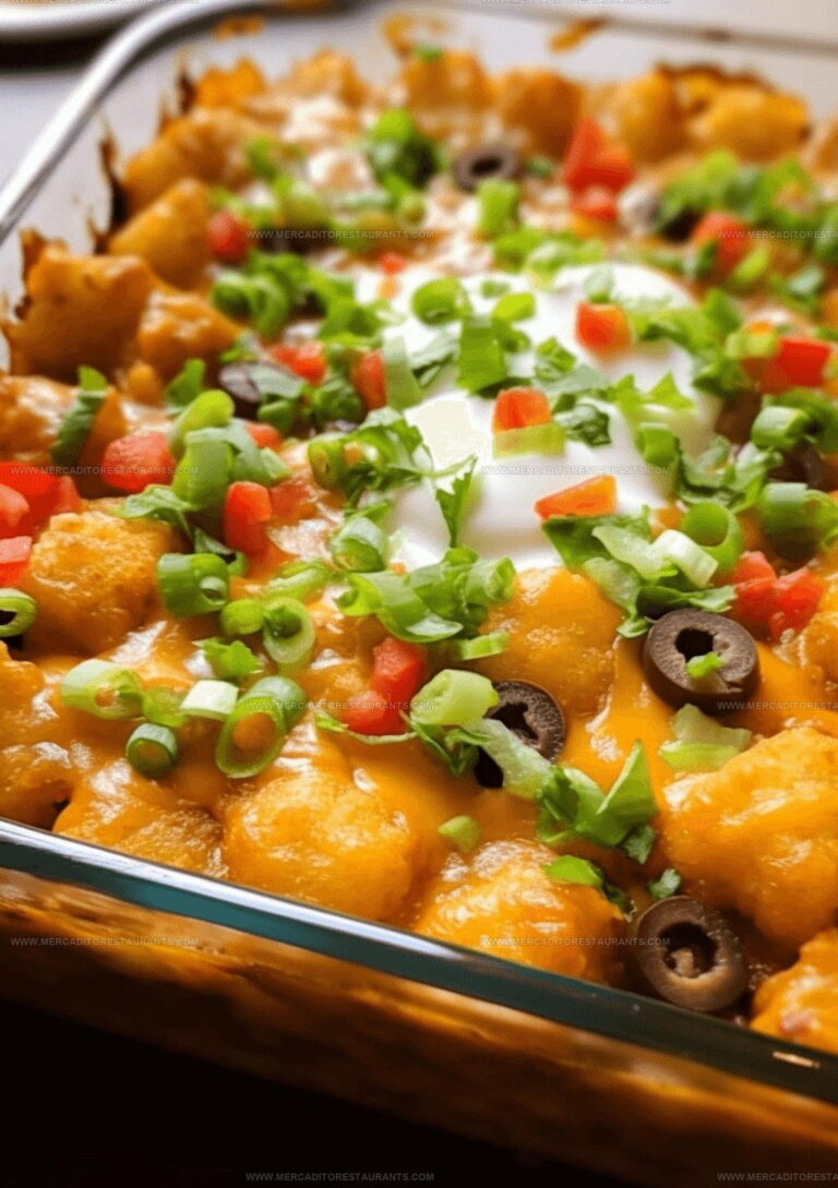Taco Tater Tot Casserole Recipe