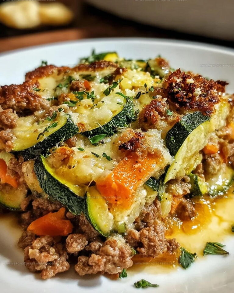 Zucchini Hamburger Casserole Recipe