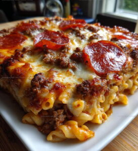 MeatLoaded Pizza Meat Lovers Casserole Recipe