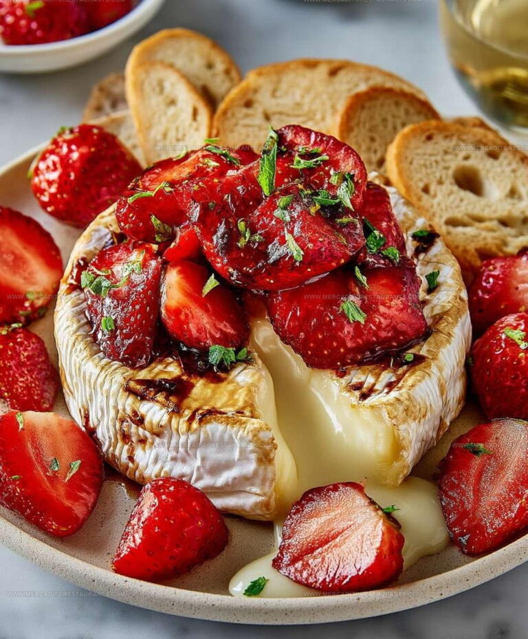 Strawberry Baked Brie Recipe