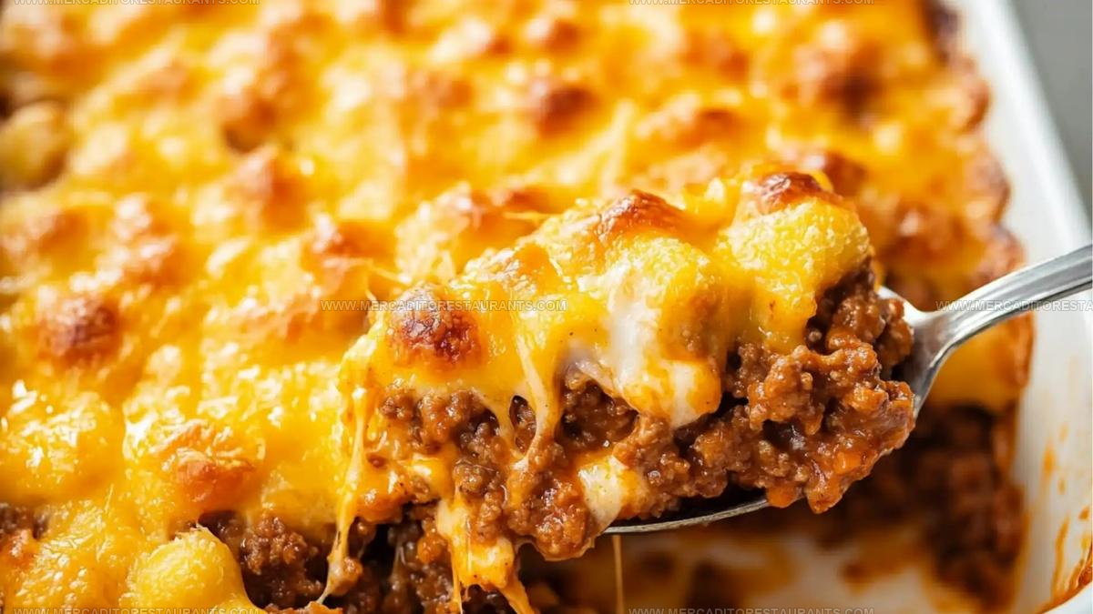 Weeknight Sloppy Joe Pasta Casserole Recipe