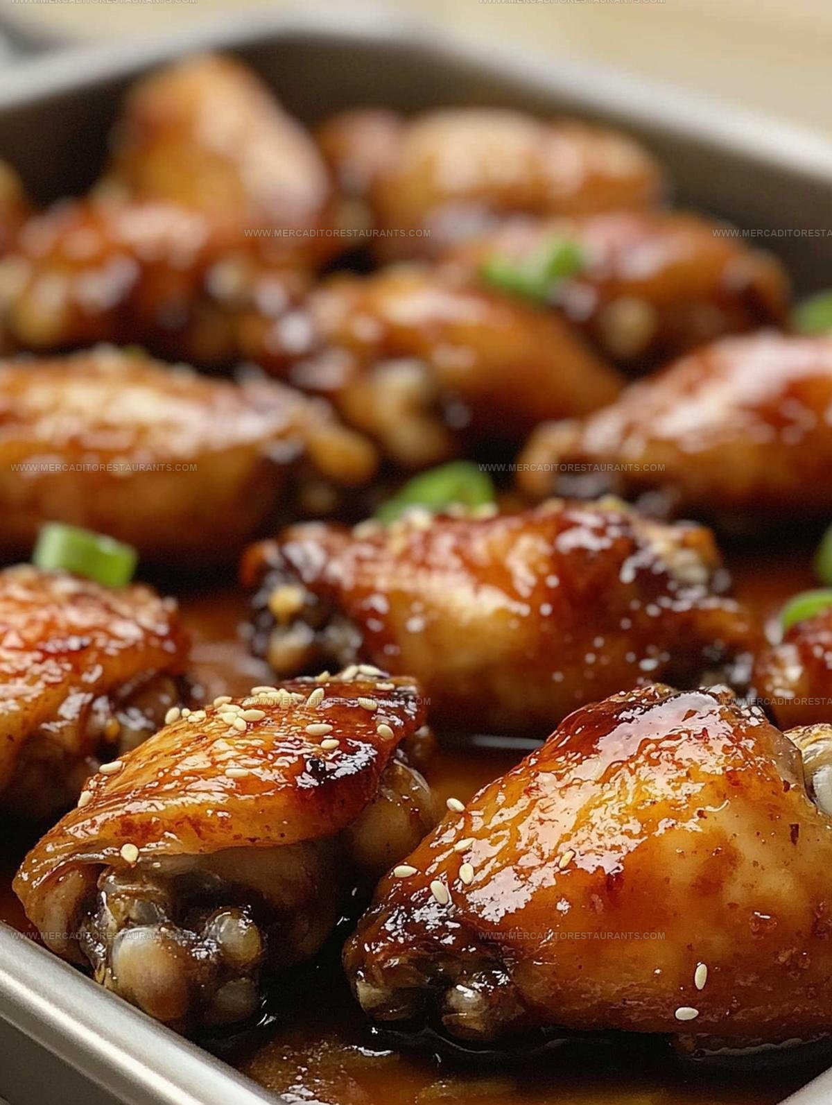 Caramelized Baked Chicken Wings Recipe
