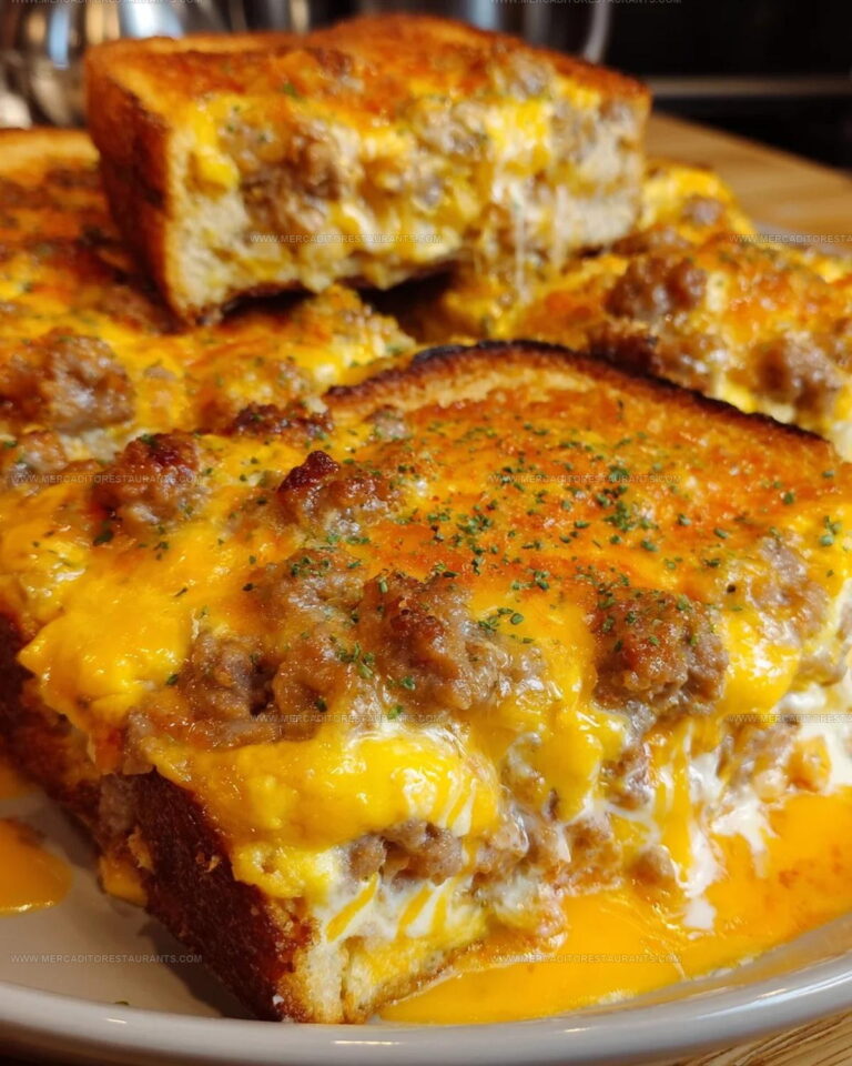 Cheese Sausage Egg Bake Recipe