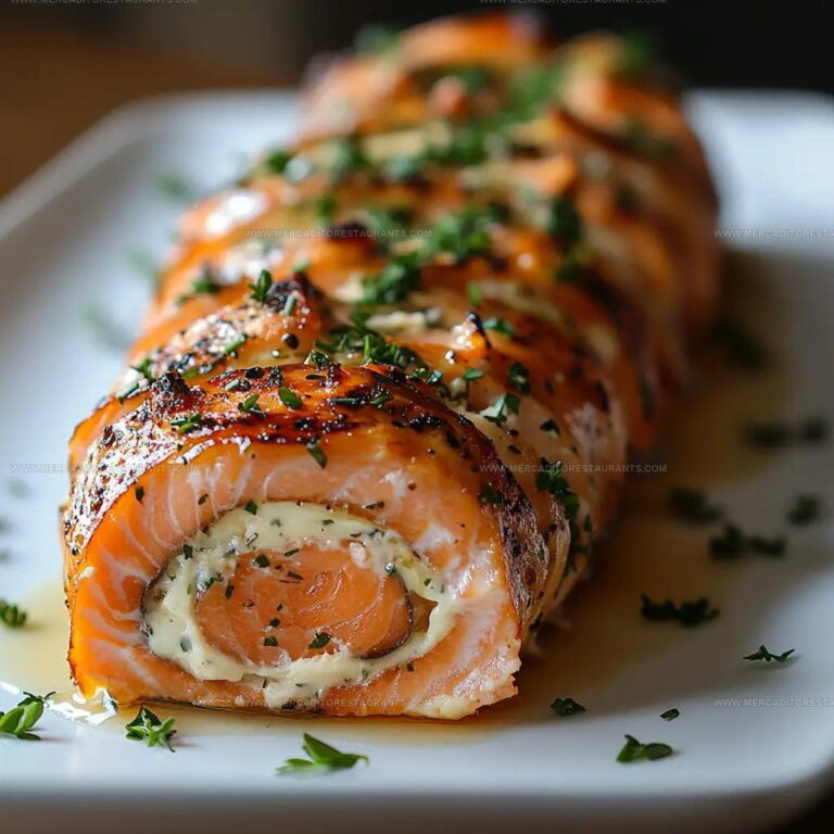 Baked Salmon Roulade Recipe