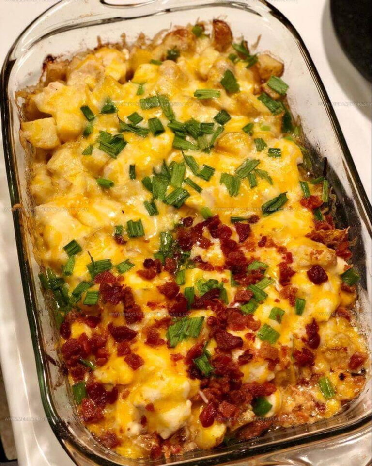 Ranch-Baked Loaded Potato Chicken Casserole Recipe