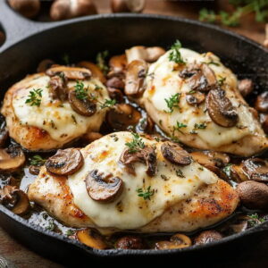 Baked Chicken Breast With Mushroom Recipe