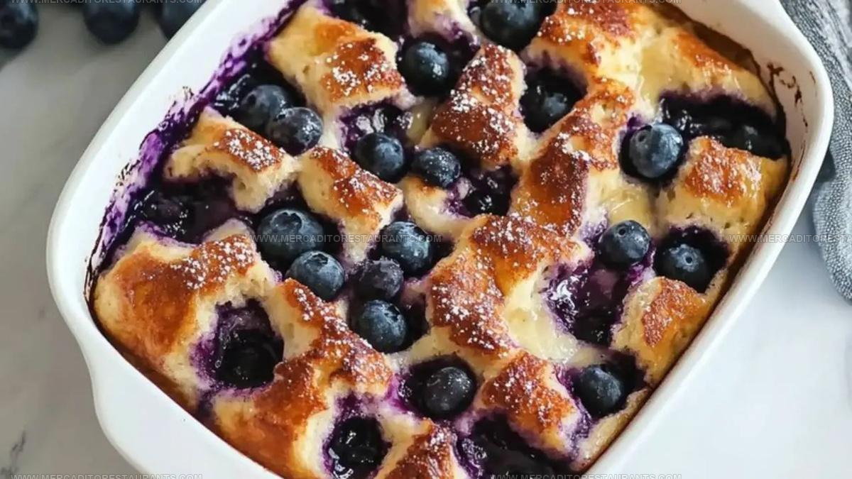 Blueberry French Toast Casserole Recipe