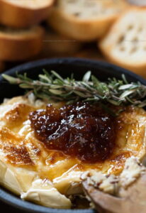 Baked Brie with Fig Jam Recipe