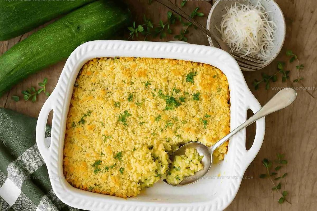 Garlic Parmesan Zucchini Casserole Recipe