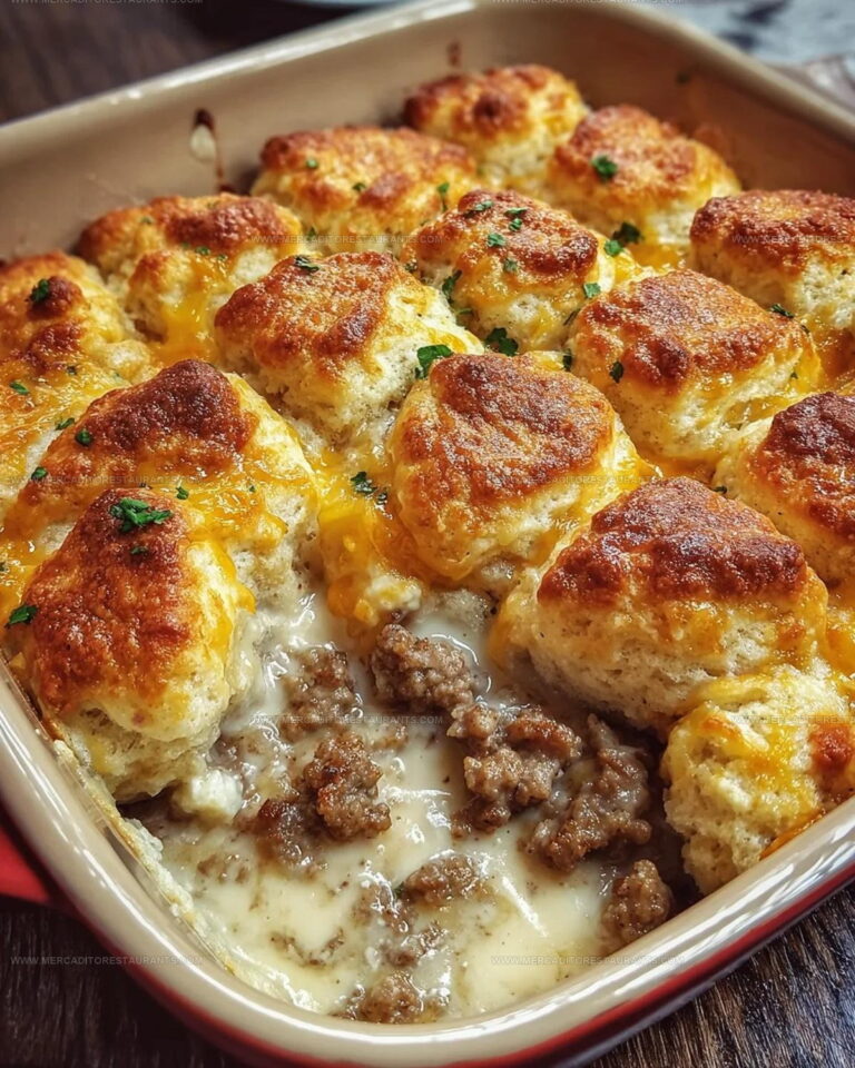 Biscuit and Gravy Casserole Recipe