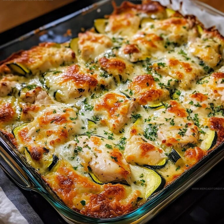 Mediterranean-Style Chicken Zucchini Bake Recipe
