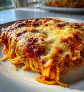 Authentic Italian Spaghetti Bake Recipe
