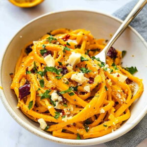 Tender Roasted Butternut Squash Noodles Recipe