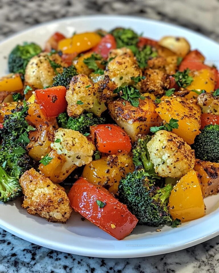 Garlic Herb Roasted Veggies Recipe