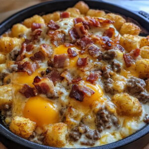 Breakfast Tater Tot Casserole Recipe