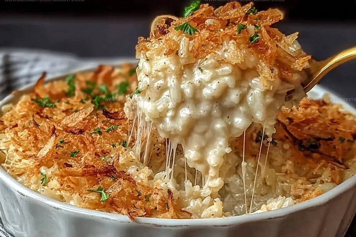 French Onion Chicken Rice Bake Recipe