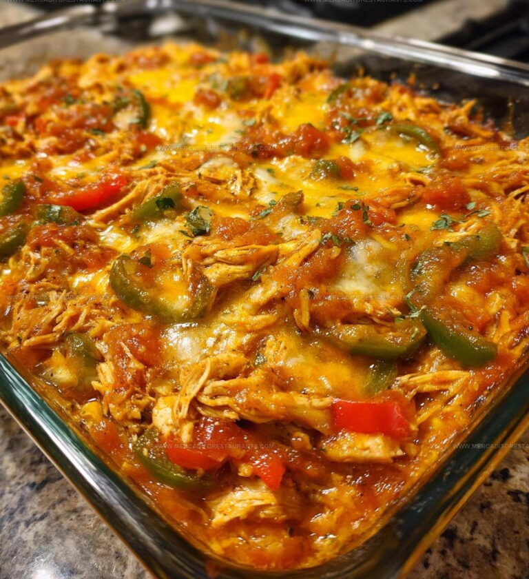Easy Weeknight TexMex Chicken Fajita Casserole Recipe