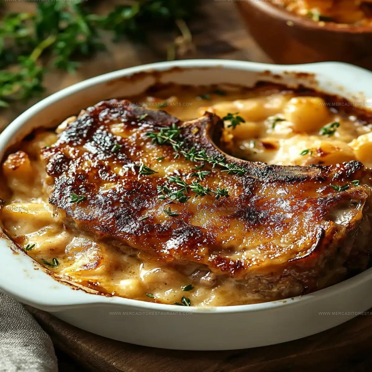 Savory Pork Chop Potato Casserole Recipe