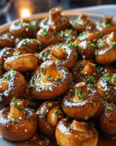 Soy-Glazed Honey Garlic Mushrooms Recipe