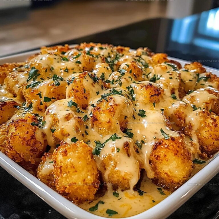 Cheddar Ranch Chicken Tater Tot Bake Recipe