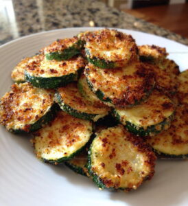 Crispy Oven Baked Zucchini Chips Recipe
