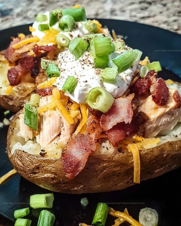 Ranch-Stuffed Chicken Bacon Potatoes Recipe