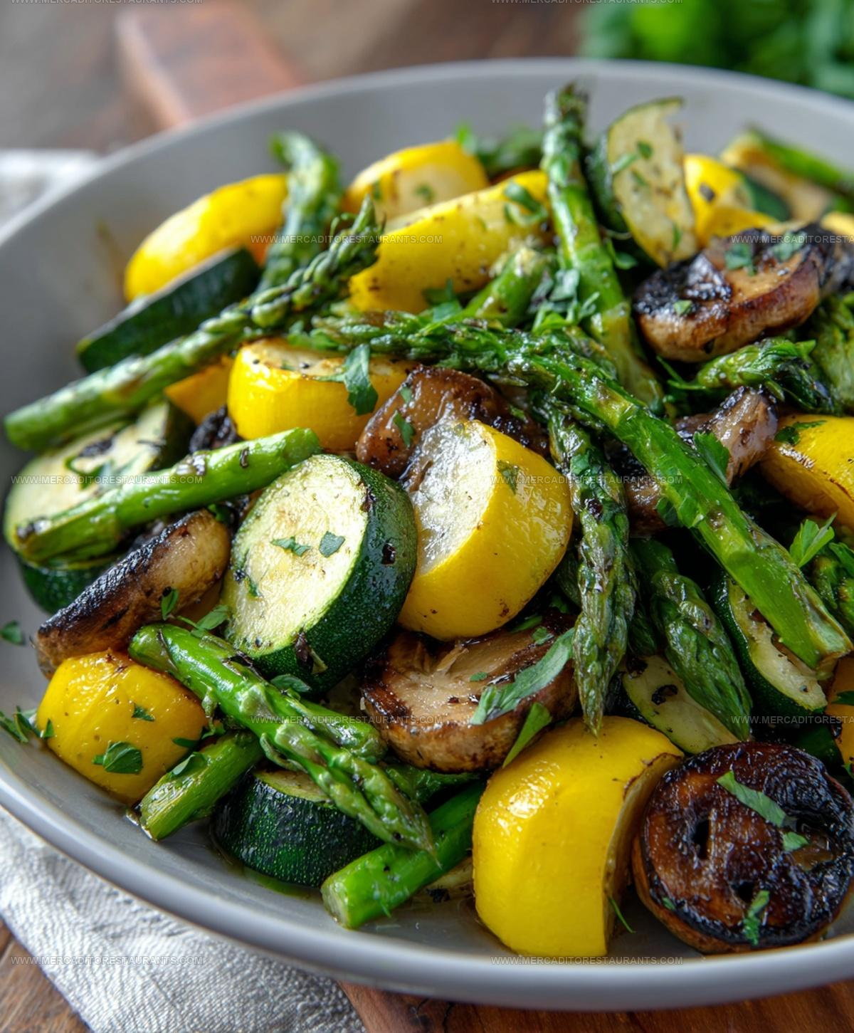 Roasted Asparagus Zucchini Squash Recipe