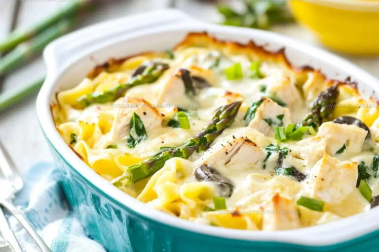 Spring-Asparagus Chicken Noodle Casserole Recipe