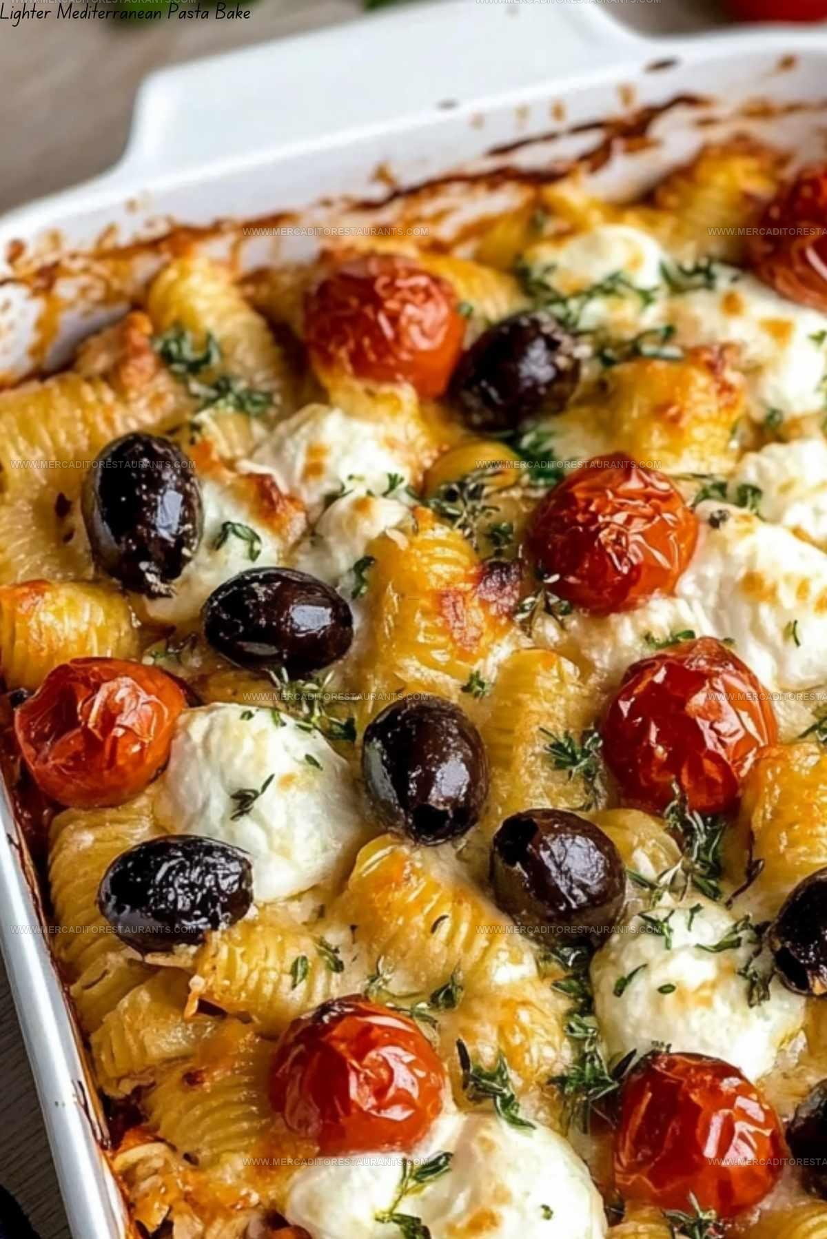 Mediterranean Pasta Bake Recipe