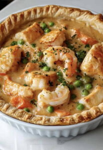 Cajun Seafood Pot Pie Recipe
